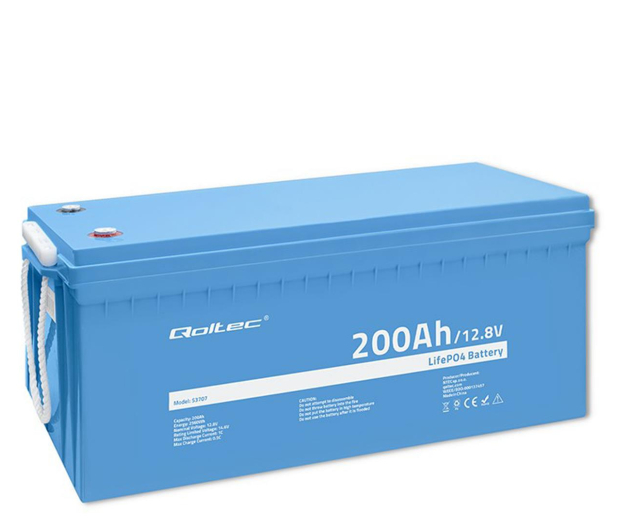 Qoltec Akumulator LiFePO4 12.8V 200Ah 2560Wh BMS - 1168192 - zdjęcie 3